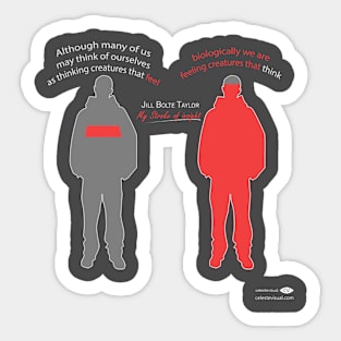 Feeling Creatures - MAN/DARK BACK Sticker